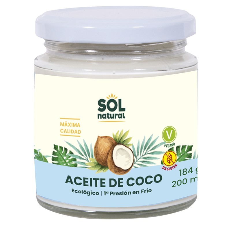 aceite coco sol natural 200 ml bio