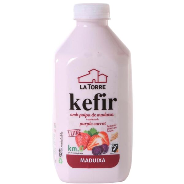 Strawberry kefir 1L Agrofresc
