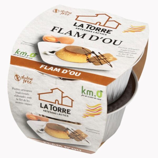 Egg flan La Torre pack 2 units