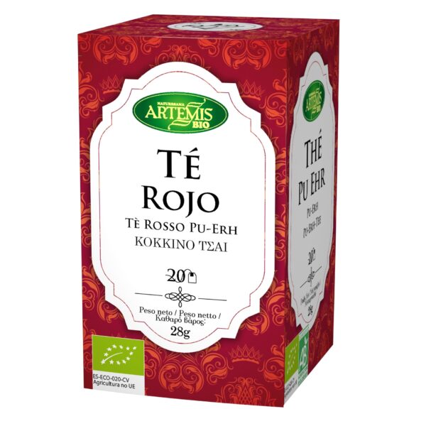 TE BIO ARTEMIS 20 BOLSAS ROJO PU ERH
