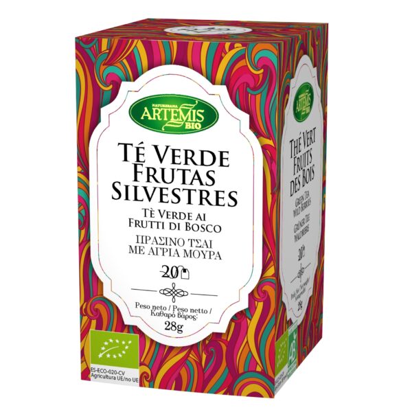 Artemis Bio Green Tea with Wild Fruits (20 bags)