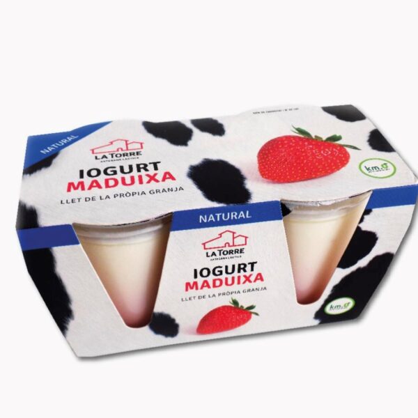 YOGUR FRESA LA TORRE ENVASE 2X125 GR