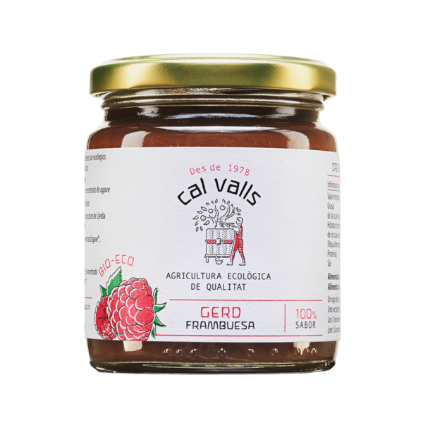 MERMELADA DE FRAMBUESA BIO CAL VALLS 240GR