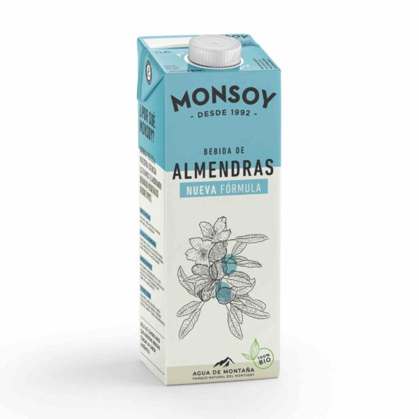 LECHE DE ALMENDRAS BIO 1L MONSOY